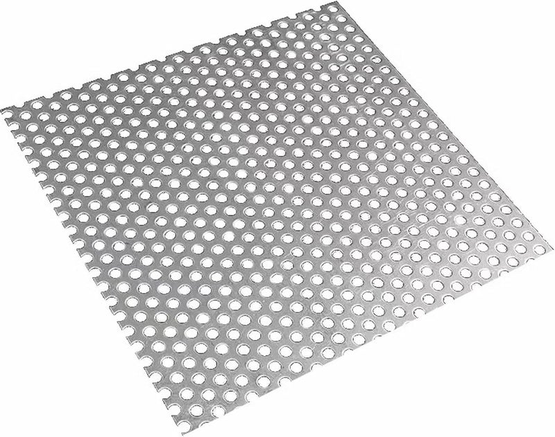 Outdoor Drainage grates, Square Steel Drain Cover 5mm Hole Covers Outdoor Indoor Shower, Garden Leaf Guard(10x10cm) - Image 1
