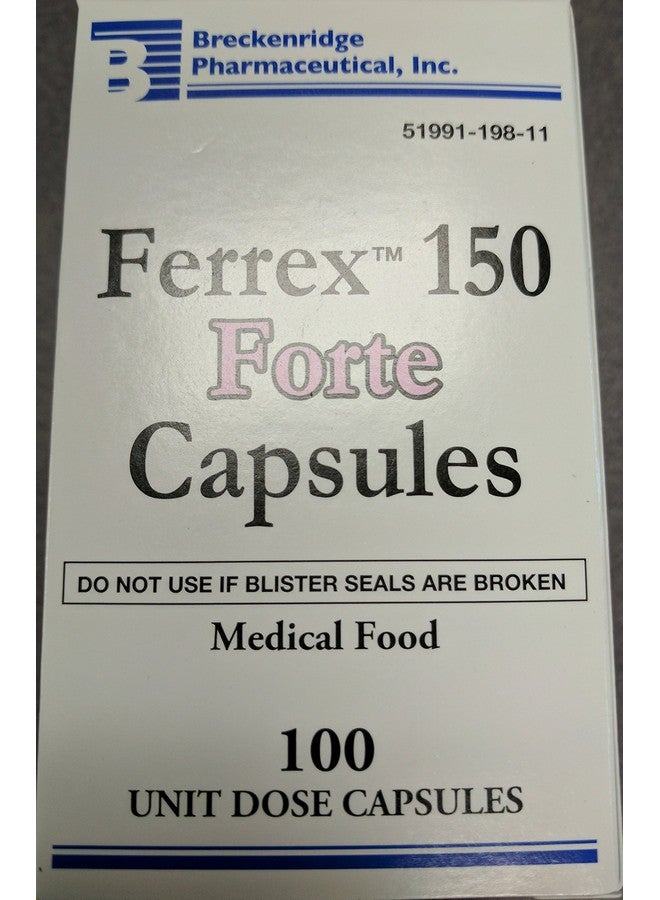 FERREX-150 كبسولات فيريكس 150 فورت - عبوة بلاستيكية تحتوي على 100 كبسولة - Image 1