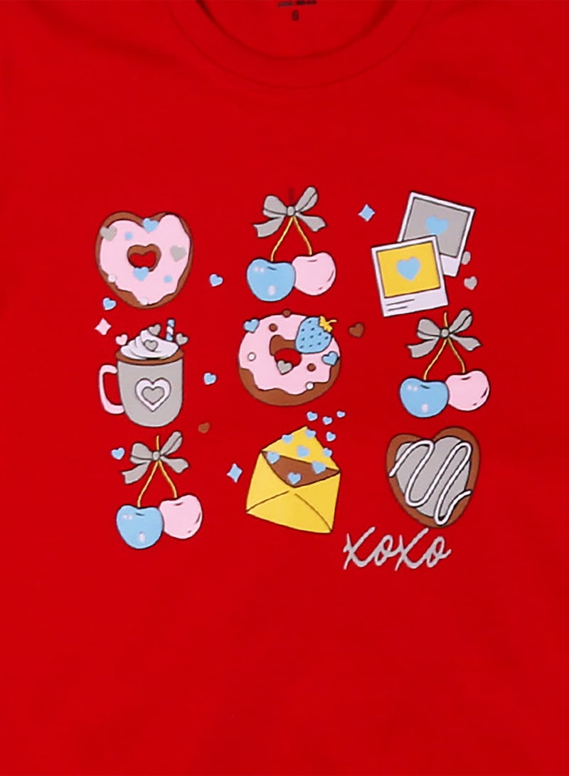 زيركون بيجامة خريفي بناتي - 3131 - Image 2