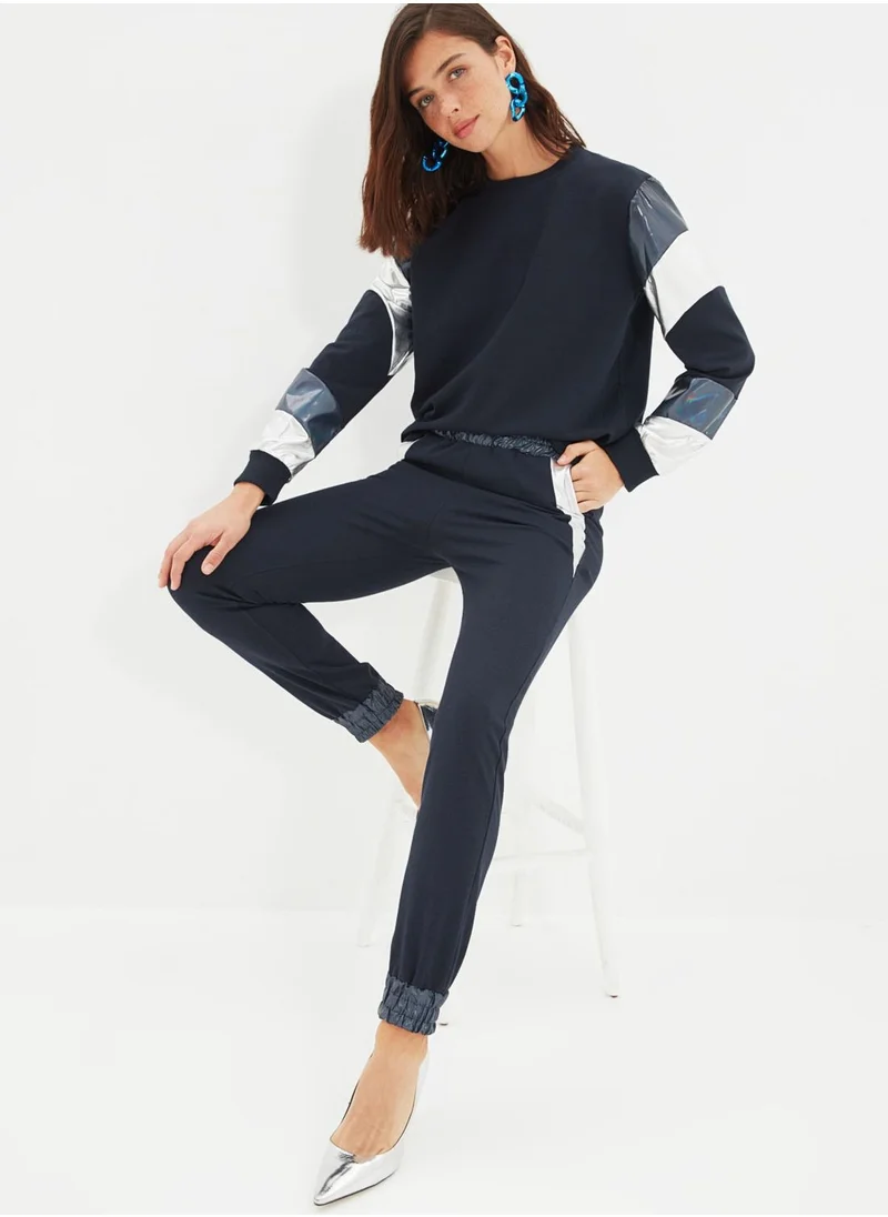 trendyol High Waist Knitted Sweatpants