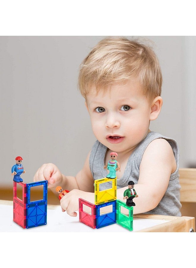 Playmags Magnetic Figures Community Set of 15 Pieces - Play People Perfect for Magnetic Tiles Building Blocks - STEM Learning Toys Children - Magnet Tiles Expansion Accessories Pack - Image 5