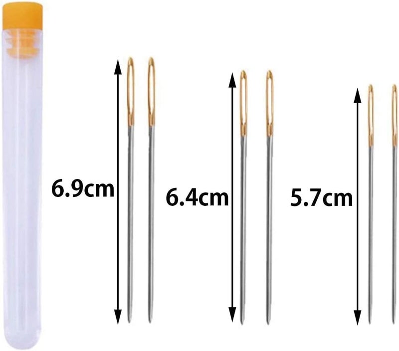 Goiio 11 Pieces Bookbinding Kit Starter Tools Set Bone Folder Paper Creaser, Waxed Thread, Awl, Large-Eye Needles for DIY Bookbinding Crafts and Sewing Supplies - Image 4