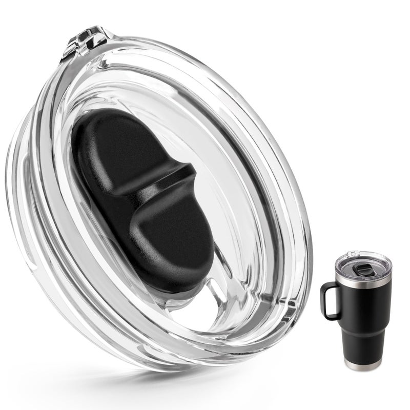 Bluwing 30 oz Replacement Screw Top Lid for YETI TraveI Mug with Threads Only, Spill Proof Stronghold Lid for YETI Threaded Travel Mug(1 Pack) - Image 1