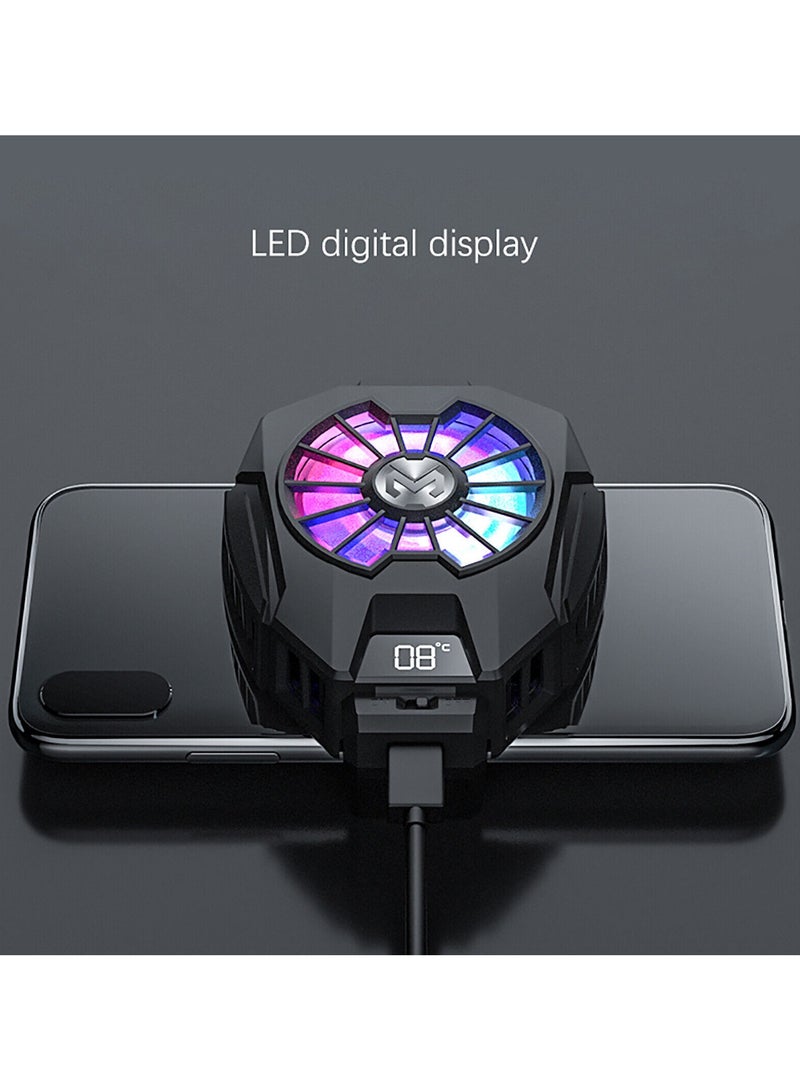 Memo DL05 Mobile Phone Cooler Semiconductor Heatsink Cellphone Cooling Fan For Gaming Support - Image 2
