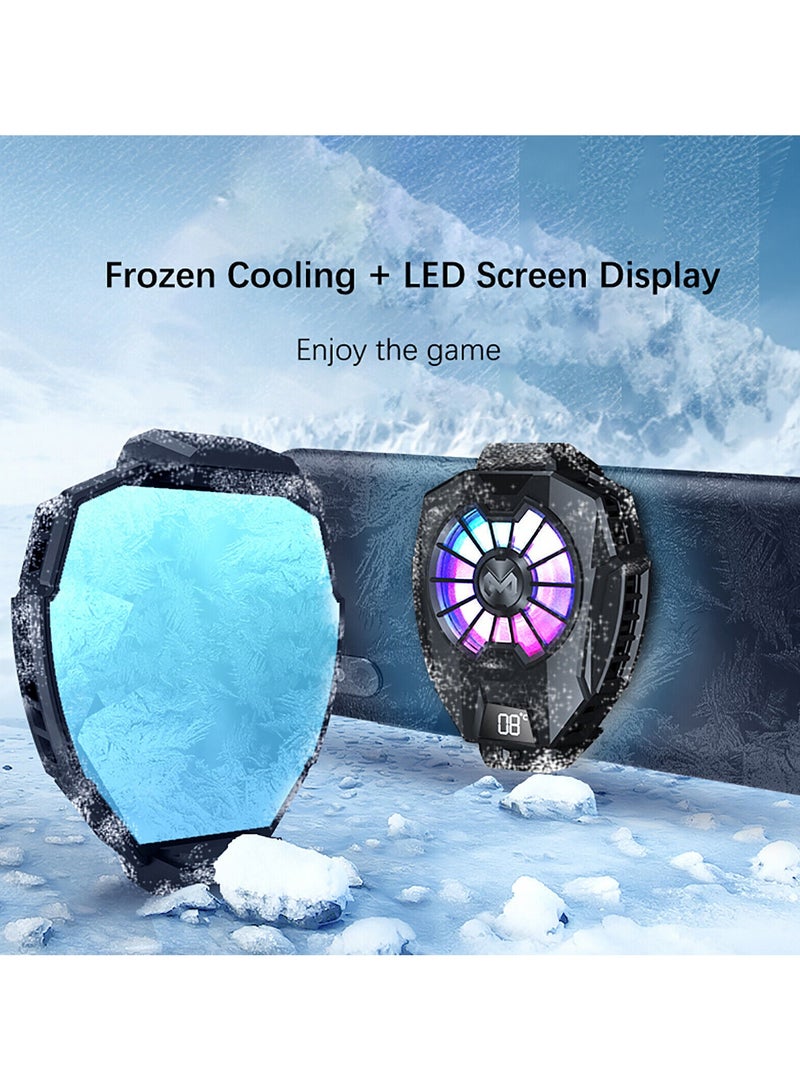 Memo DL05 Mobile Phone Cooler Semiconductor Heatsink Cellphone Cooling Fan For Gaming Support - Image 3