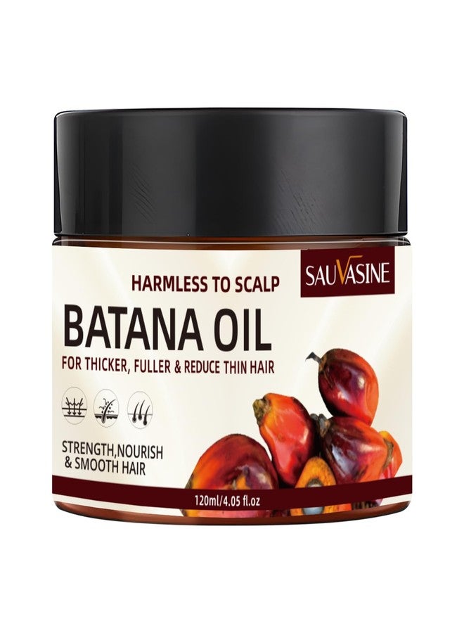 Lanthome Batana Oil for Hair Growth, Natural Dr. Sebi Hair Oil - Prevents Hair Loss, Eliminates Split Ends, Repairs Damaged Hair, Nourishes, for Men & Women- 120mL (4.05 Fl Oz) - Image 1