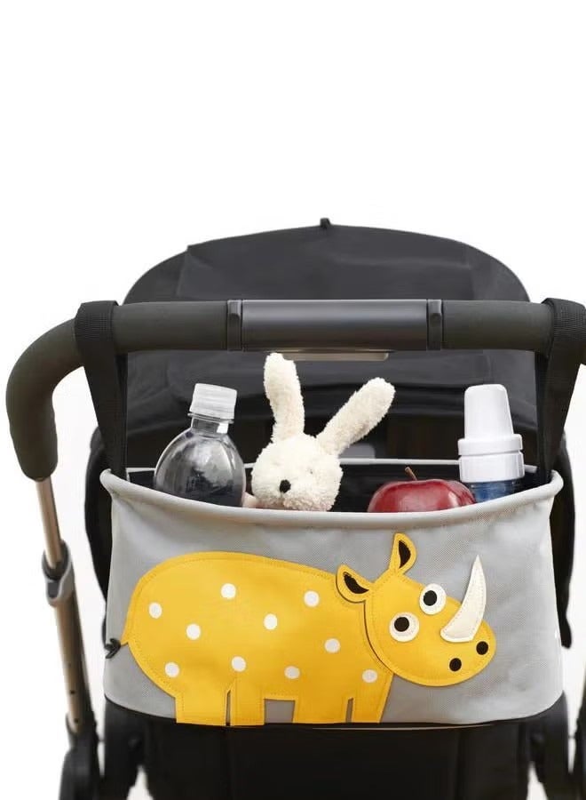 Lightweight, Fashion, and Cute Cartoon Pattern Design Baby Stroller Storage Bag With High-quality Soft Material - Image 4