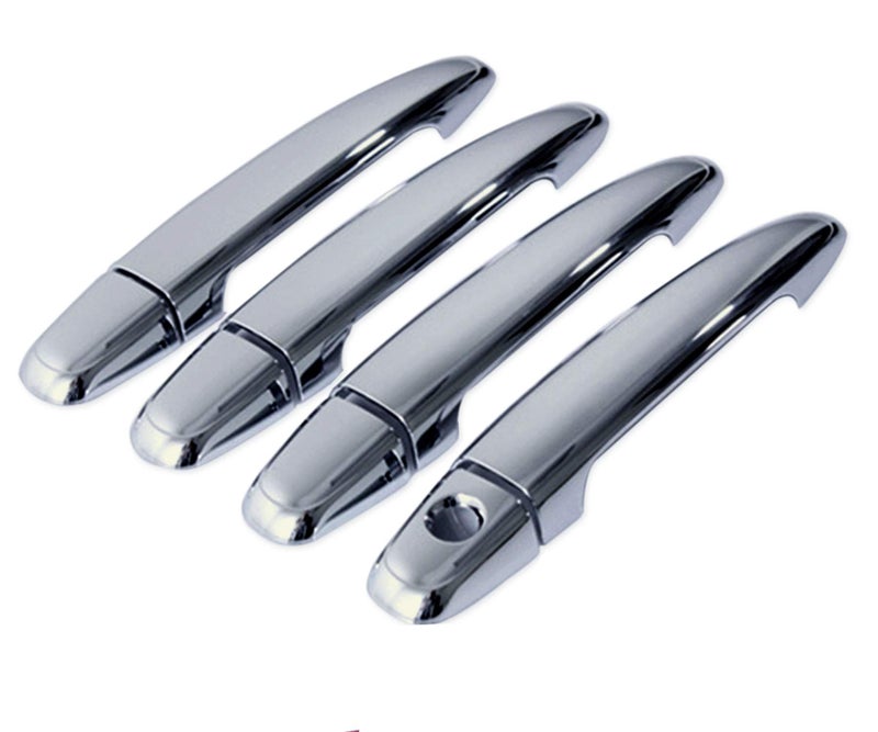 Auto Pearl Chrome Door Handle Latch Cover for Wagon R 2019 (Set of 4) - Image 2