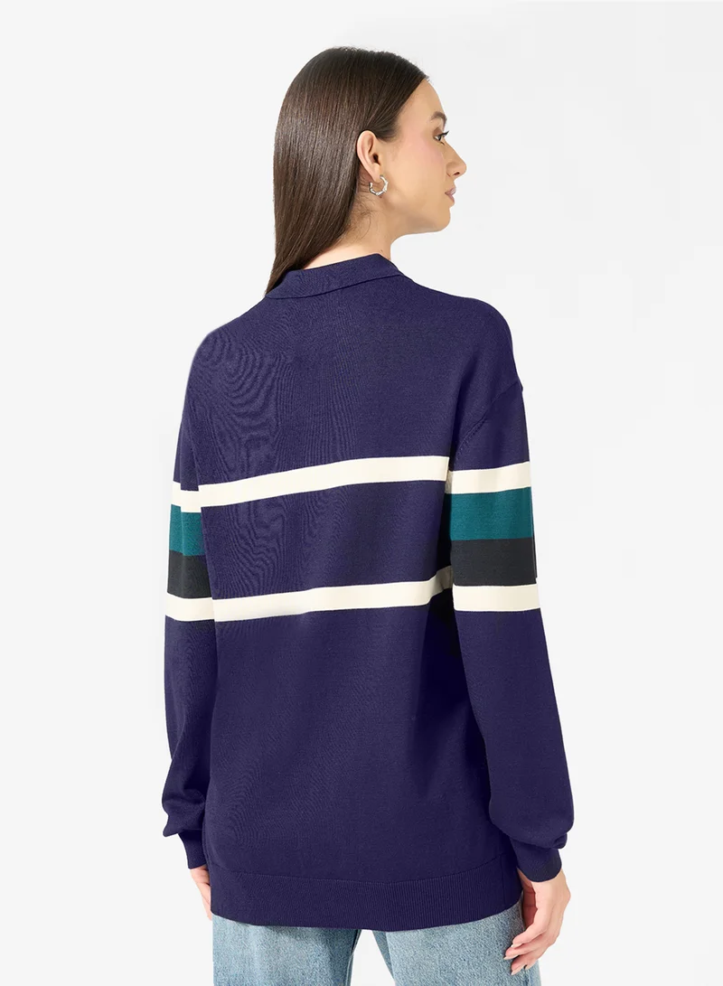 NEW ERA MLB Knit New York Yankees Rugby Shirt