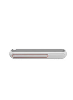Generic Magnetic Reusable Plastic Wrap Dispenser with Slide Cutter and Storage Rack for Cling Film and Foil  - Image 2