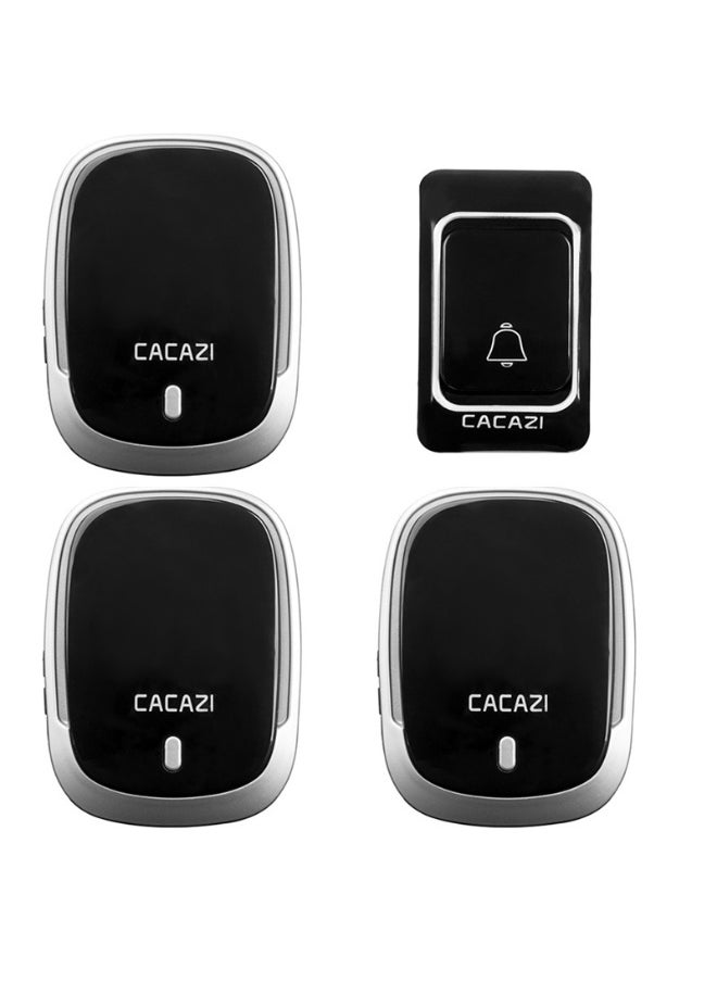 CACAZI Home Remote Wireless Doorbell Ac Electronic Remote Doorbell 