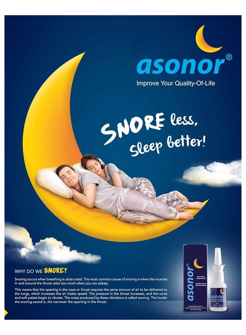 Asonor Nasal Spray (30ml) - Image 2