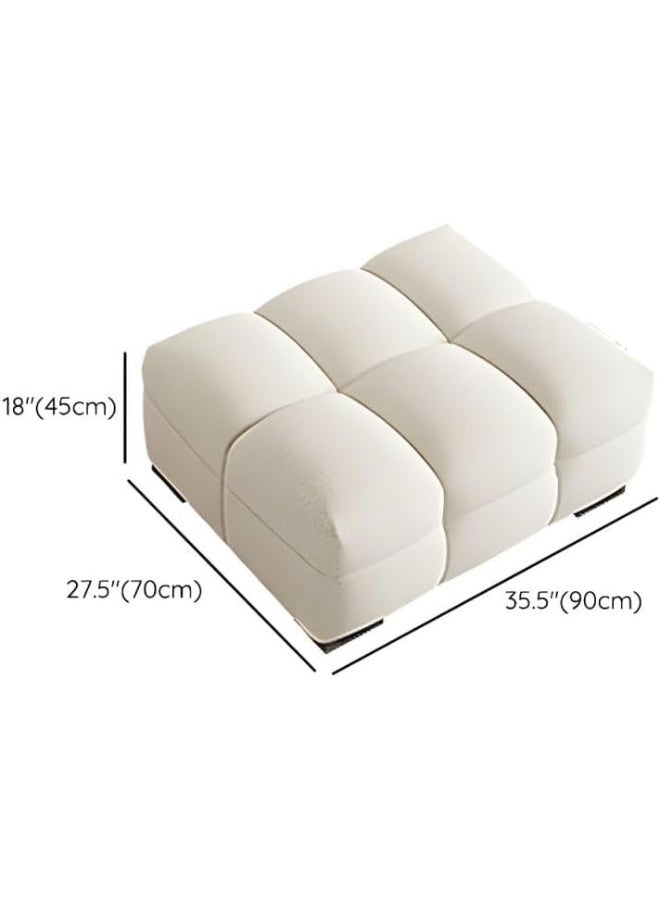 Zayn comforts Affordable Upholstered Wool American-Style single, 2 seater and 3-Seater Sofa  Comfortable & Spacious Sectional Seating (Single Seater Sofa With Ottoman) - Image 2