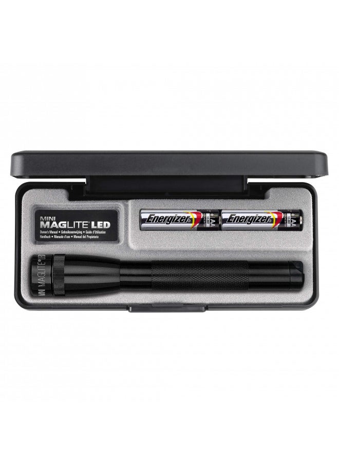 MAGLITE Maglite Mini LED 2-Cell AA Flashlight in Presentation Box Black  - Image 1