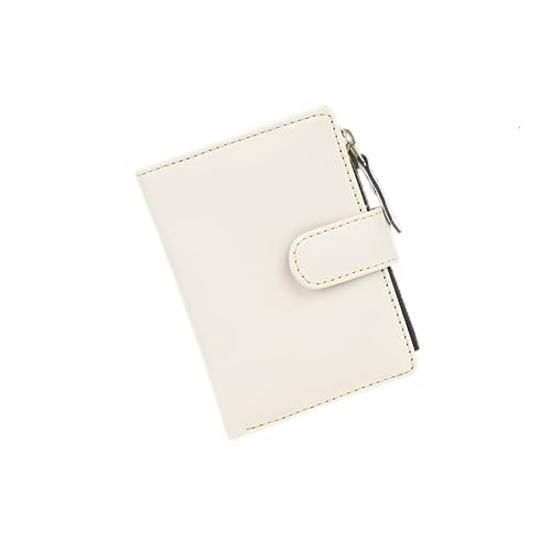 SAMTROH Small Women's Wallet -PU Leather Multi Wallets | Credit Card Holder | Coin Purse Zipper -Small Secure Card Case/Gift Wallet for Women and Girls (Cream) - Image 5