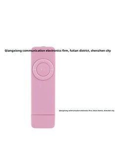 Generic Mini Portable Mp3 Player Candy Shaped Single Machine Supports Up To 64gb Card High Capacity Digital Music Player-Body Color:Pink [no External Function]]-Memory Capacity:Single MP3 Lanyard  - Image 1