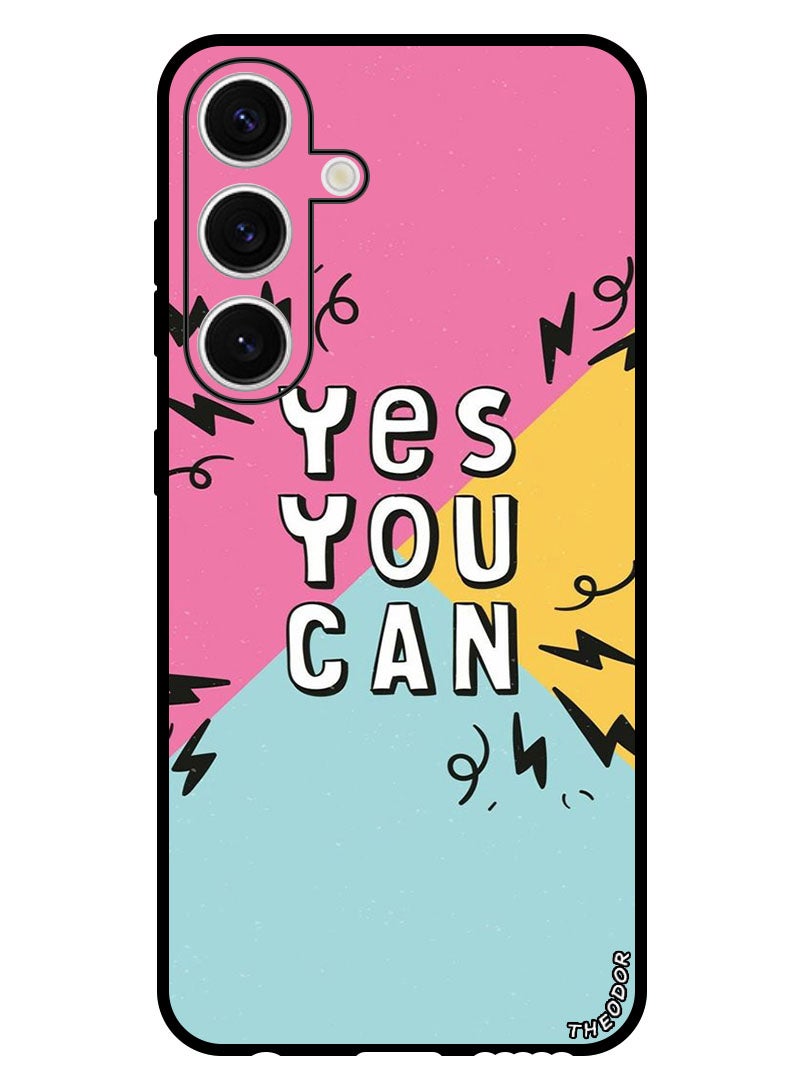 Theodor Protective Case Anti Scratch Shock Proof Bumper Cover For Samsung Galaxy S24 Plus Yes You Can - Image 1