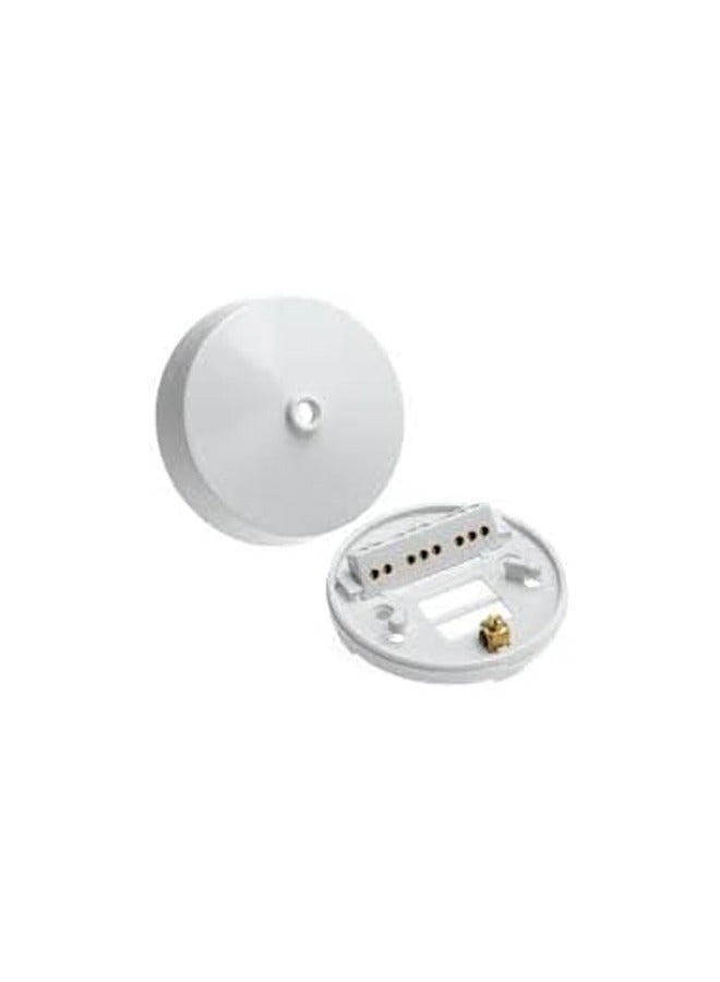 RACO Ceiling Rose Modular Ceiling Light Electric Accessory for Domestic and Commercial Use White 87 mm - Image 3