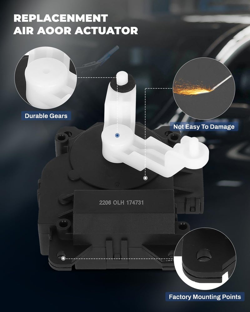 LUJUNTEC Blend Door Actuator Replacement for Honda Odyssey and Ridgeline - Image 5