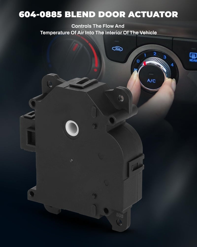 LUJUNTEC Blend Door Actuator Replacement for Honda Odyssey and Ridgeline - Image 3