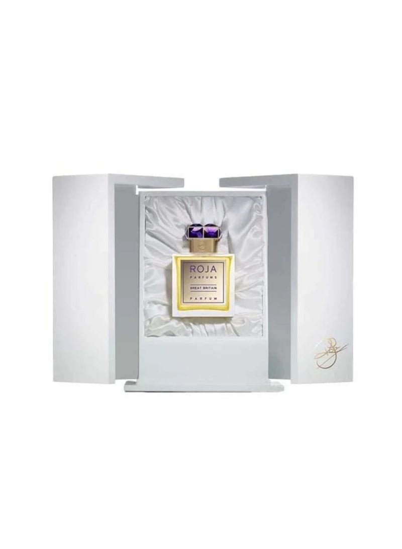 روجا للعطور عطر Roja Parfums Great Britain الفاخر داخل صندوقه الأبيض الأنيق المزود بغطاء داخلي من الحرير - Image 1