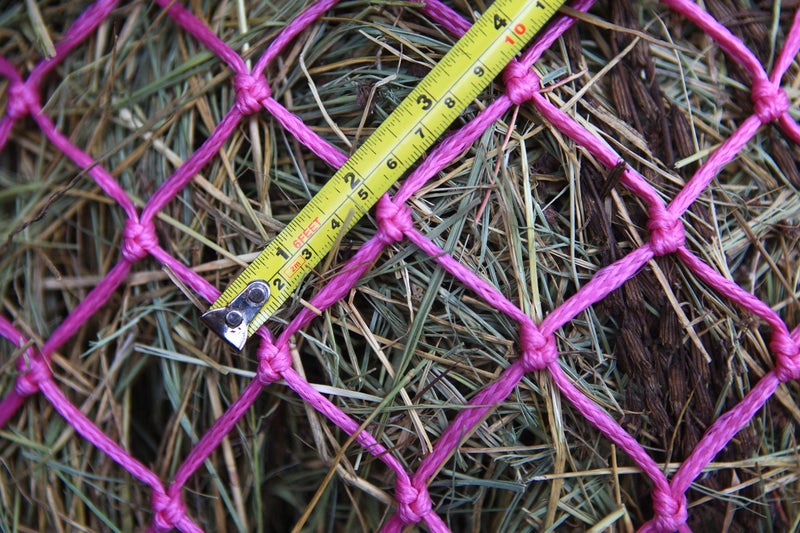 T TEKE 2 pcs Classic Slow hay Feeder hay nets, 40" Length with 2" Holes, Horse Supplies hay Bags for Horses, Goat Feed - Image 5