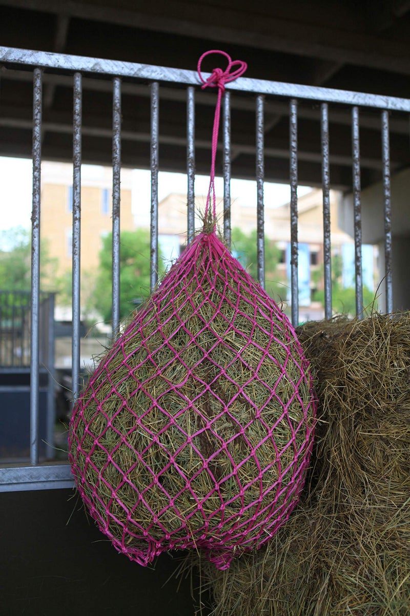 T TEKE 2 pcs Classic Slow hay Feeder hay nets, 40" Length with 2" Holes, Horse Supplies hay Bags for Horses, Goat Feed - Image 4