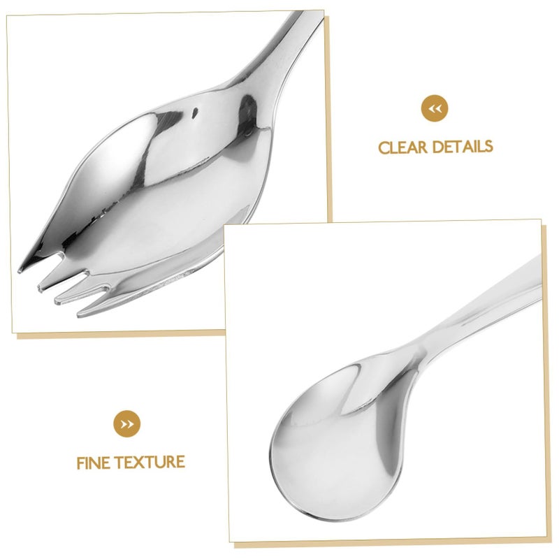 Angled Spoon Fork Set For Elderly Lightweight Adaptive Cutlery Silverware For Handicapped Adults - Image 3