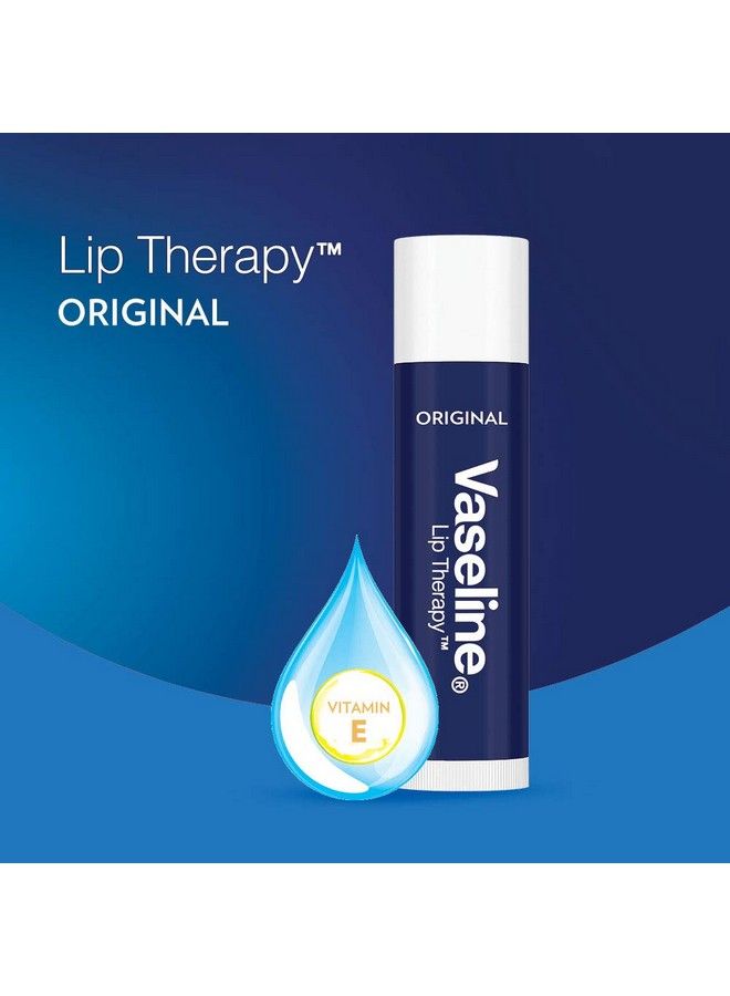 Vaseline Lip Therapy Original Chapstick Lip Balm Clear 4.5 Gram - Image 5