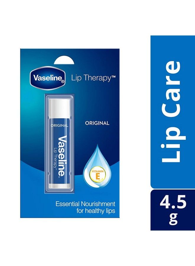 Vaseline Lip Therapy Original Chapstick Lip Balm Clear 4.5 Gram - Image 3