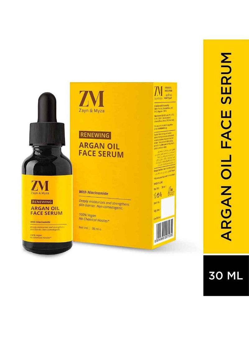 Zayn & Myza Zayn & Myza Argan Oil glowing Face Serum, Hydartes and Noursihes skin Reduces belmish marks and Uneven skin tone - 30ml  - Image 1