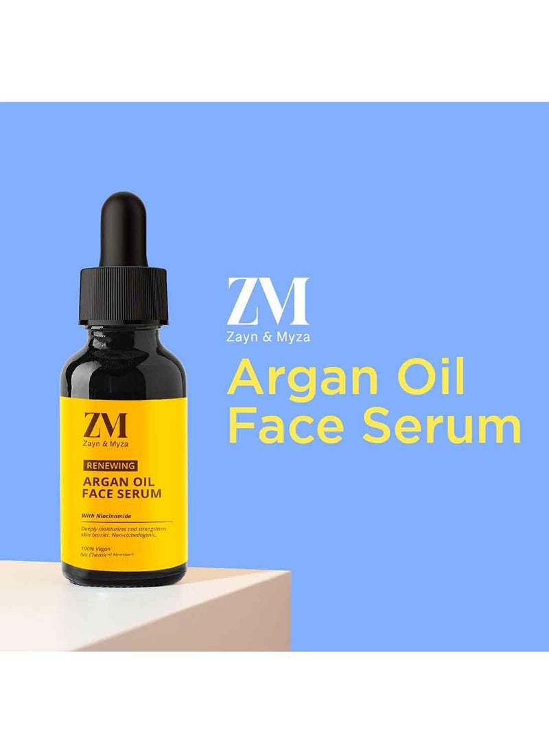 Zayn & Myza Zayn & Myza Argan Oil glowing Face Serum, Hydartes and Noursihes skin Reduces belmish marks and Uneven skin tone - 30ml  - Image 2