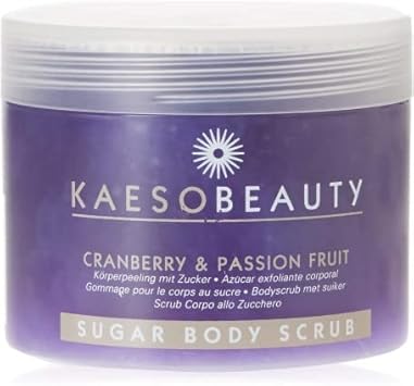Kaeso Exfoliating Body Scrub Cranberry and Passion Fruit Sugar 450 ml - Image 2