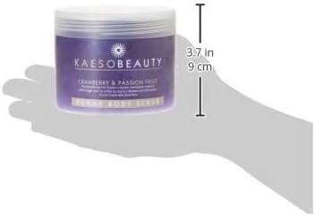Kaeso Exfoliating Body Scrub Cranberry and Passion Fruit Sugar 450 ml - Image 4