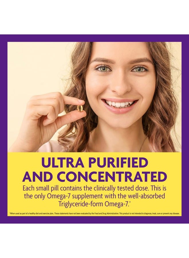 InnovixLabs Purified Omega 7 Supplement - 210 mg Omega-7 Palmitoleic Acid, Fish Oil for Metabolism & Triglyceride Support, Essential Fatty Acids, IFOS Approved, 30 Softgels - Image 5