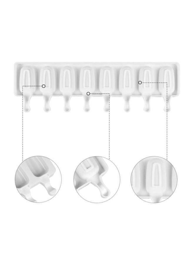 Beauenty 8-Cavity Popsicle Mould White 42x12.5x2cm - Image 4