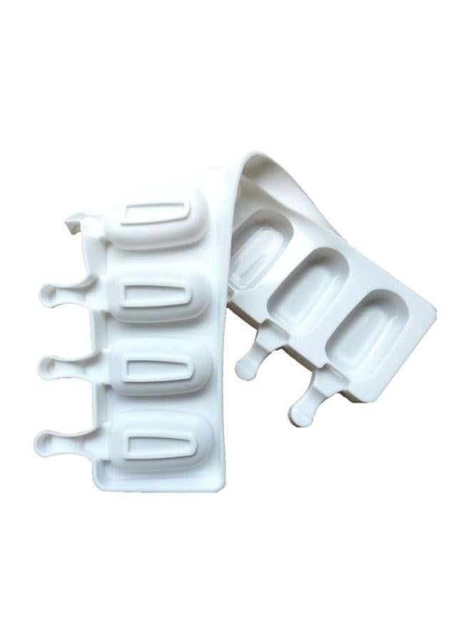 Beauenty 8-Cavity Popsicle Mould White 42x12.5x2cm - Image 3