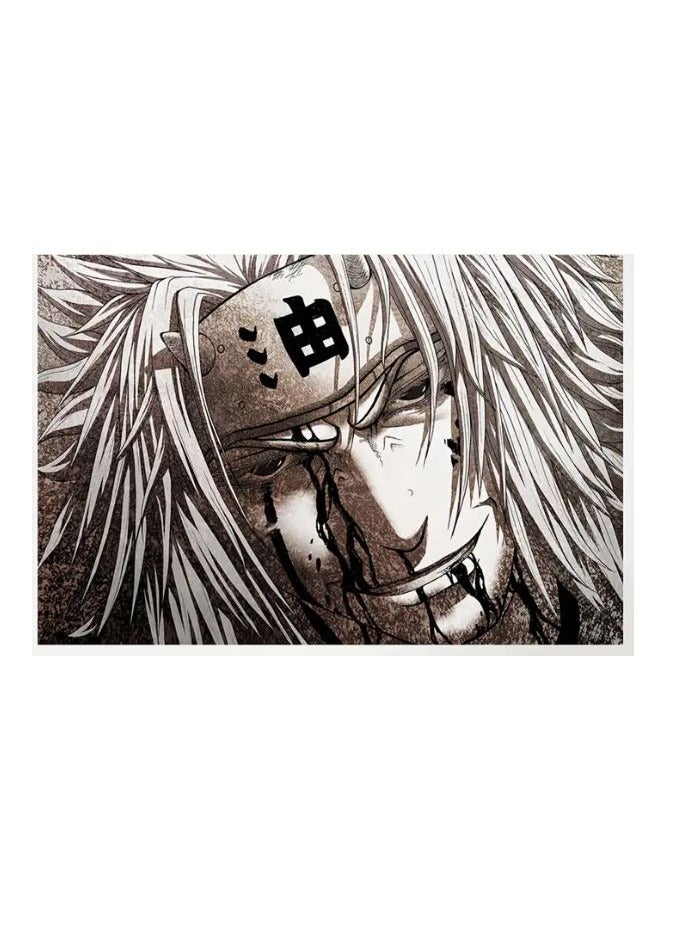 RYN Room Decor Anime Shinobi Determination Rolled Poster Wall Art, Frameless Poster for Home, Office, & Bedroom Decor - Ideal Festival Gif - Image 1