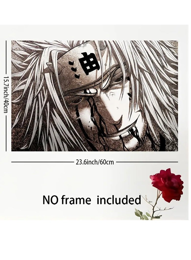 RYN Room Decor Anime Shinobi Determination Rolled Poster Wall Art, Frameless Poster for Home, Office, & Bedroom Decor - Ideal Festival Gif - Image 2