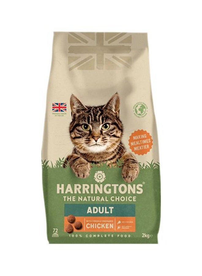 Harringtons Complete Chicken Adult Dry Cat Food 2kg - Image 1