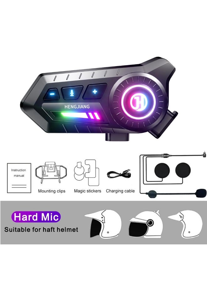 Generic X3 Motorcycle Helmet Bluetooth Headset Wireless Moto Earphone Waterproof Hands-free Call Kit Super Long Standby Headphone  - Image 1