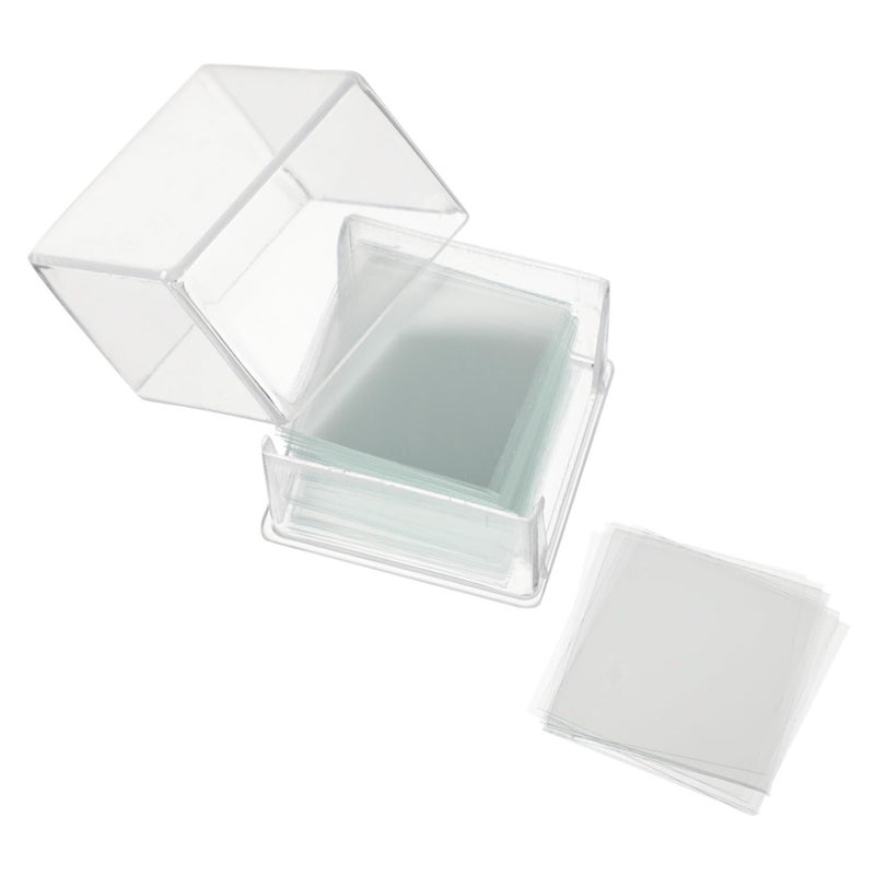1000 Pcs 20x20mm Square Microscope Cover Glass Slides Non Fogging For Specimens - Image 2
