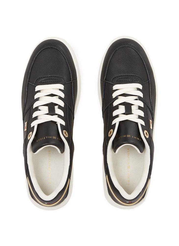 TOMMY HILFIGER - Lace Up Low Top Sneakers - Image 1