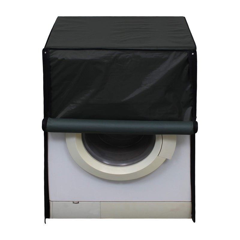 Lithara Waterproof Front Load Washing Machine Cover 6 kg, 6.2 Kg, 6.5 Kg, 7 Kg (Green) - Image 5