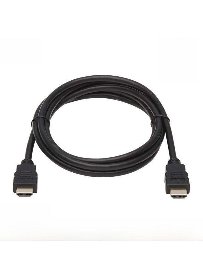 Spot Hdmi HD Data Line 1 Meter 1.5 Meter Computer Top Box Display Monitoring Hdmi HD Line-Color:Black-Line Length:14+1od5.5 Black 1.5m - Image 4