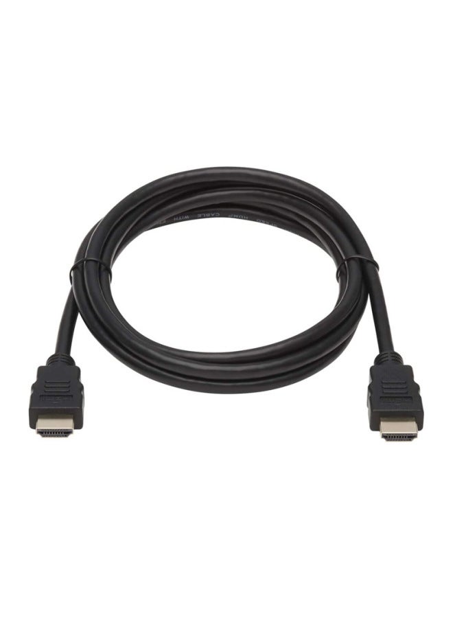 Spot Hdmi HD Data Line 1 Meter 1.5 Meter Computer Top Box Display Monitoring Hdmi HD Line-Color:Black-Line Length:14+1od5.5 Black 1.5m - Image 1