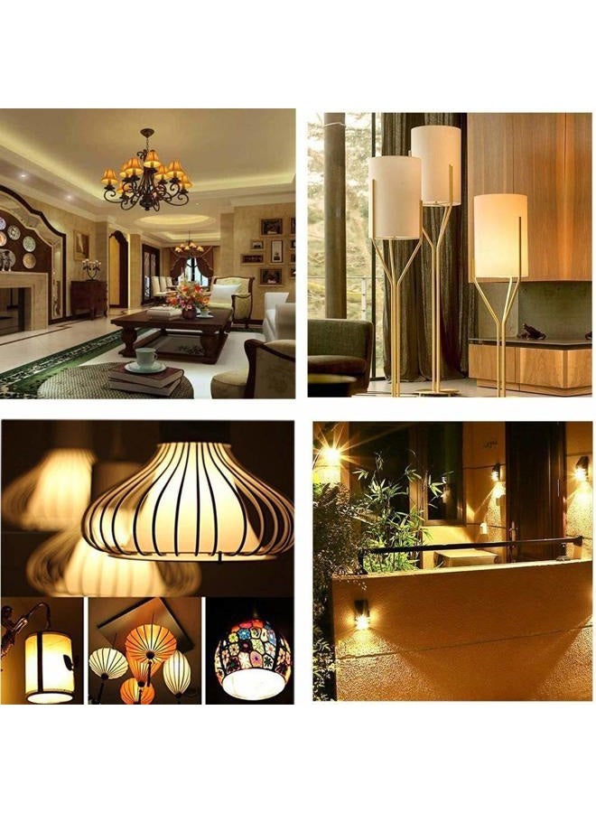 Lacnooe مصباح LED بقاعدة بي-بين GY6.35 G6.35 بقوة 4 واط AC DC 12 فولت من سيليكا جل كريستال دافئ أبيض 2700K-3000K للإضاءة المناظر الطبيعية، نوع JC، معادل 25 واط - 30 واط لمصابيح هالوجين Q35/CL/T4 (عبوة 5) 4 واط دافئ أبيض G4-4W-SG-4 - Image 4