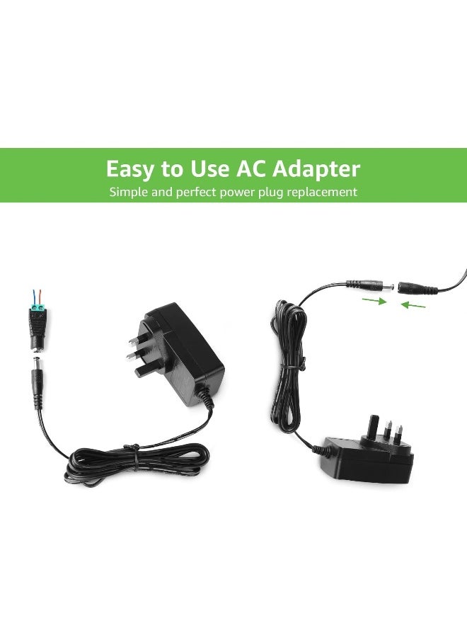 melfi Melfi™ 15V 1A AC/DC Adapter 220-240 UK Plug Switching Power Supply Adapter Charger for LED Strip Lights/CCTV Camera etc  - Image 3