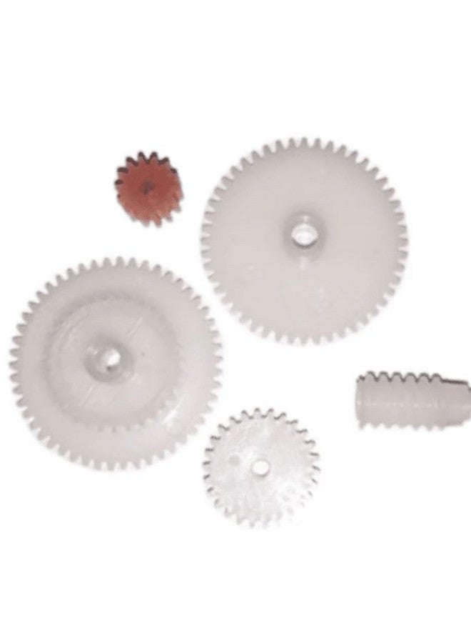 Robocraze 5Types Plastic Motor Gear Buggies Gear 0.5 Modulus Spur Transmission Gear DIY Toy Accessories F17646 - Image 2