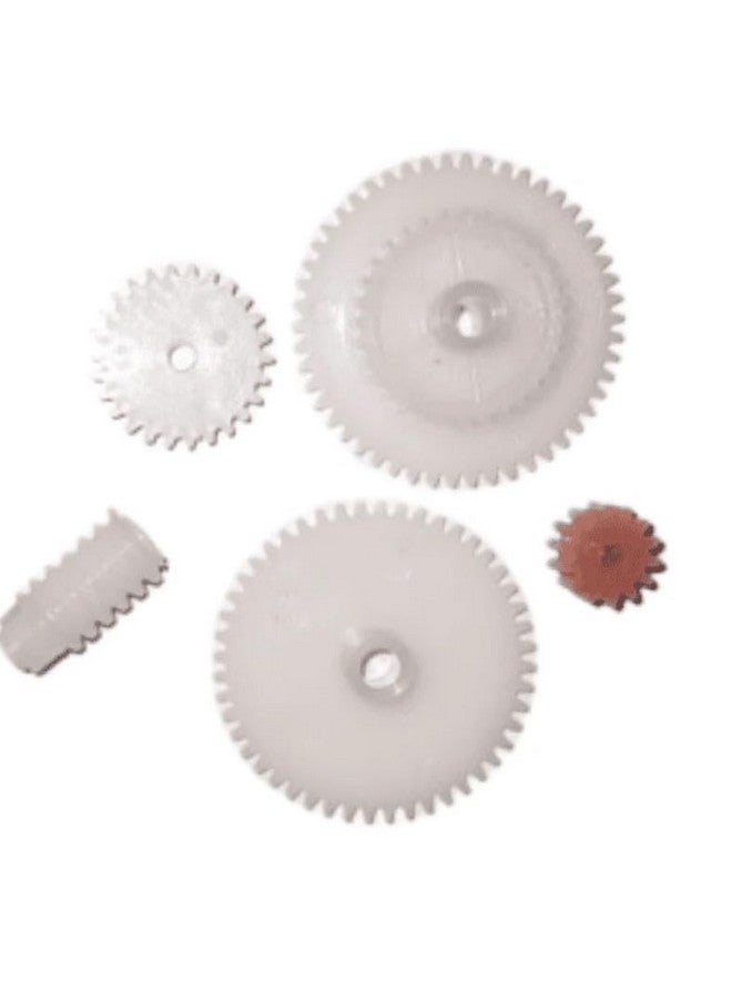 Robocraze 5Types Plastic Motor Gear Buggies Gear 0.5 Modulus Spur Transmission Gear DIY Toy Accessories F17646 - Image 3